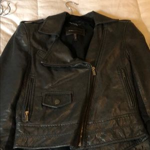 BCBG leather jacket